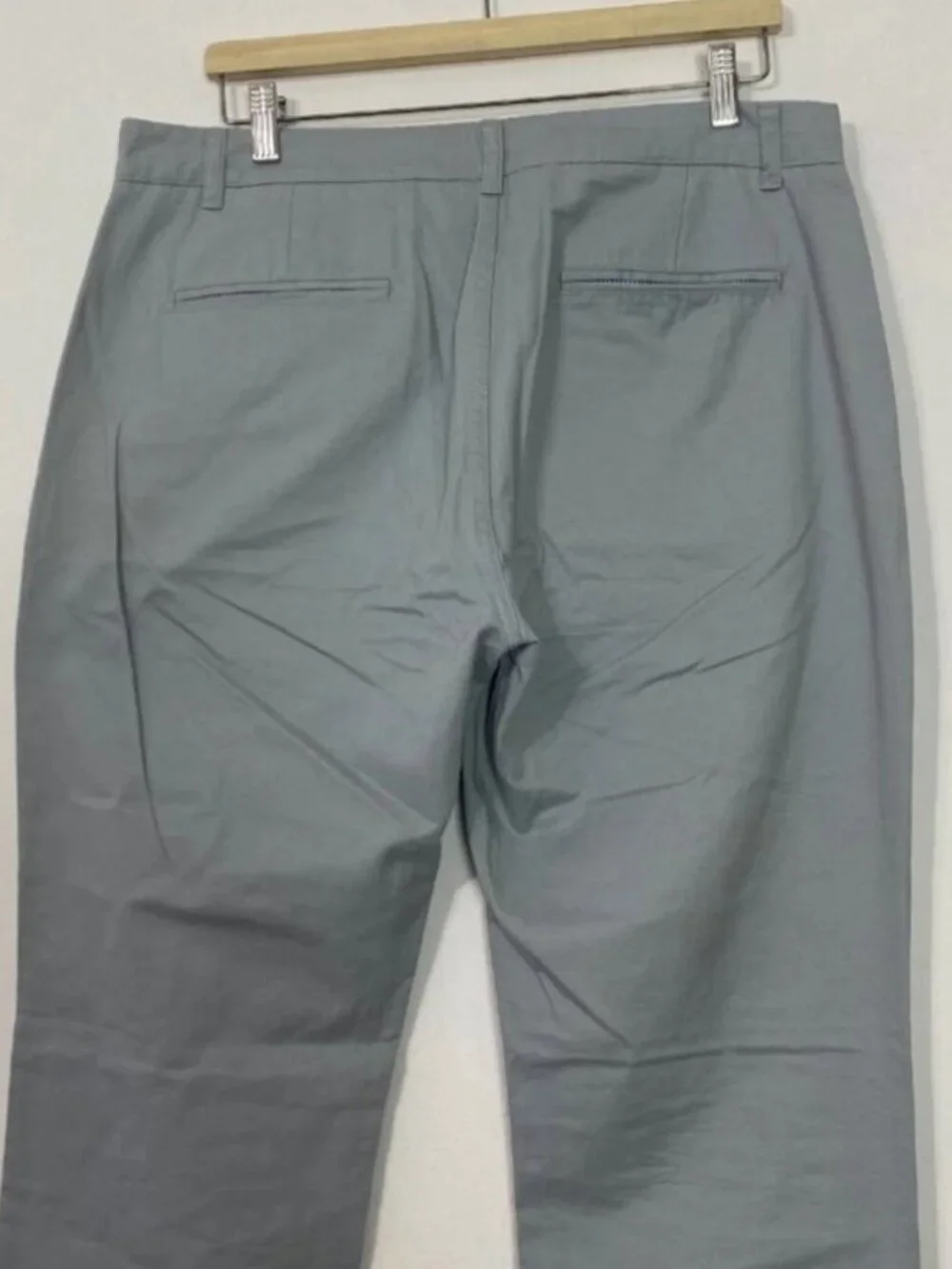 Slate & Stone Men's Pale Blue/Gray Chinos (Khakis) Size 34 x 34 Straight Leg